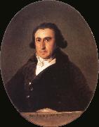 Francisco Goya Portrait of Martin Zapater Sweden oil painting artist